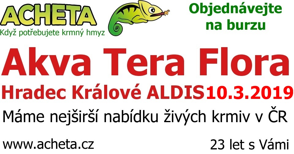 Burza Akva Tera Flora - Hradec Králové ALDIS - 10. března 2019
