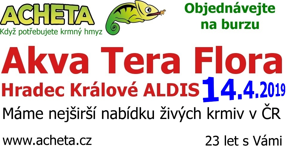 Burza Akva Tera Flora - Hradec Králové ALDIS - 14. dubna 2019