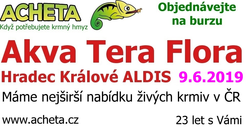 Burza Akva Tera Flora - Hradec Králové ALDIS - 9. června 2019