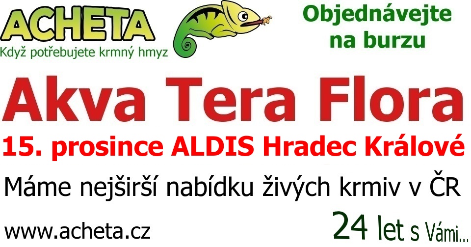 Burza Akva Tera Flora - Hradec Králové ALDIS - 15. prosince 2019