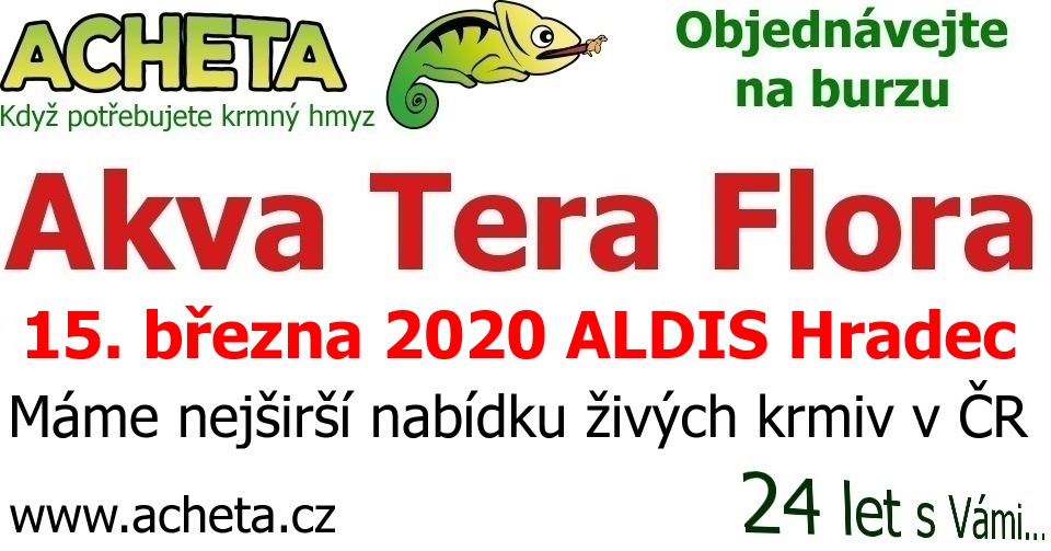 Burza Akva Tera Flora - Hradec Králové ALDIS - 15. února 2020