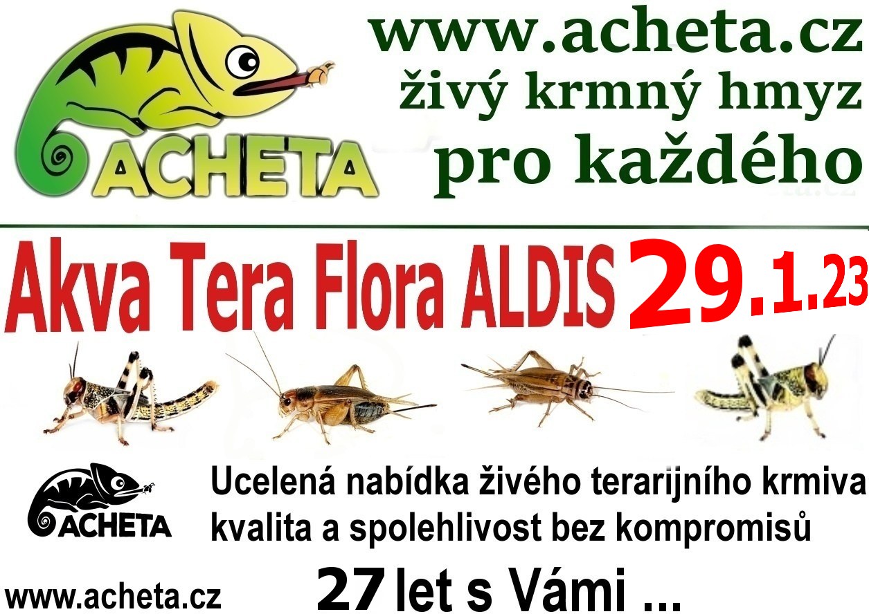 Burza Akva Tera Flora - Hradec Králové ALDIS - 29. ledna 2023