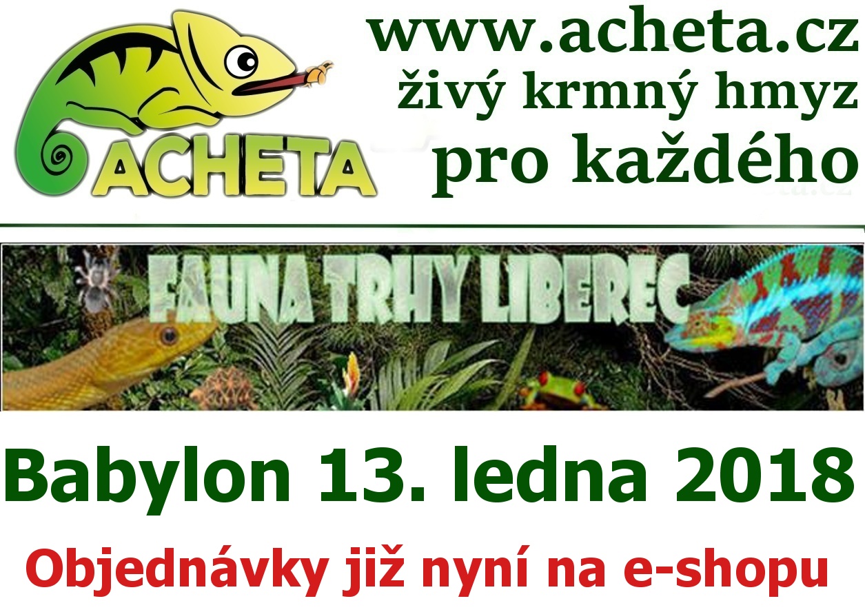 Fauna trhy v Liberci 13. ledna 2018 Centrum Babylon