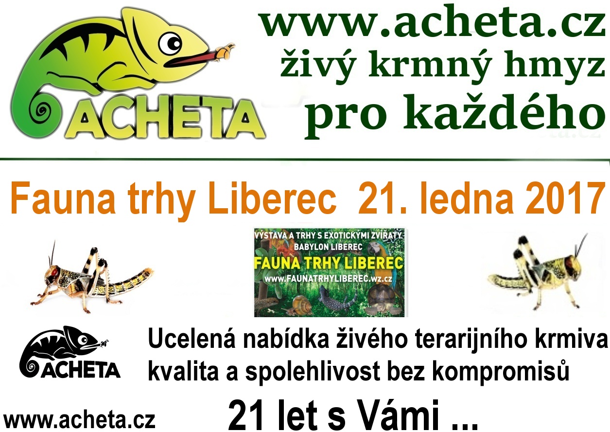 Fauna trhy v Liberci 21. ledna 2017 Centrum Babylon