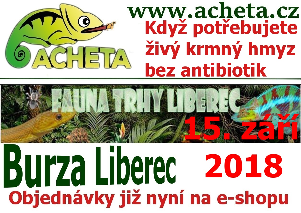 Fauna trhy v Liberci 15. září 2018 Centrum Babylon