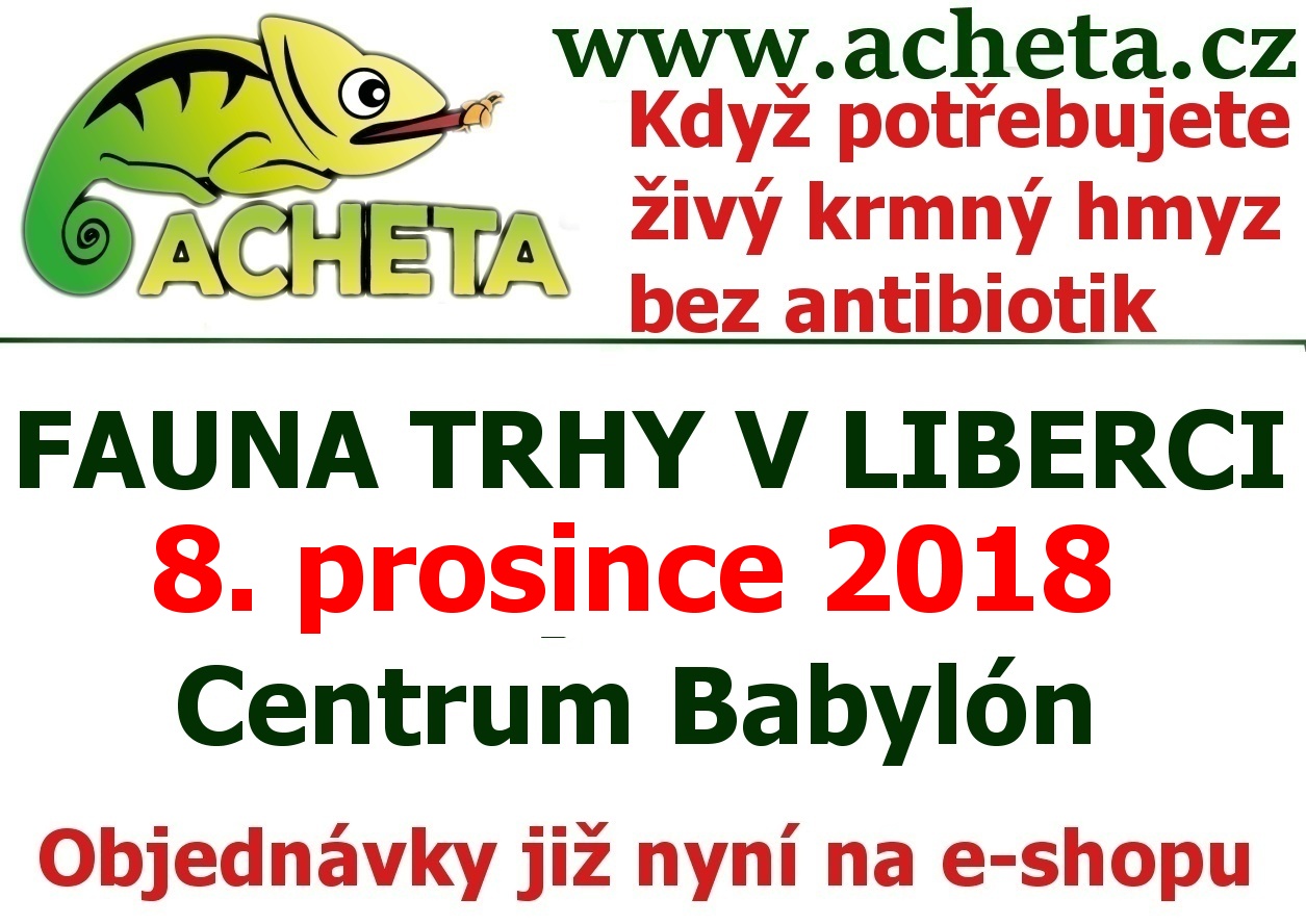 Fauna trhy v Liberci 8. prosince 2018 Centrum Babylon