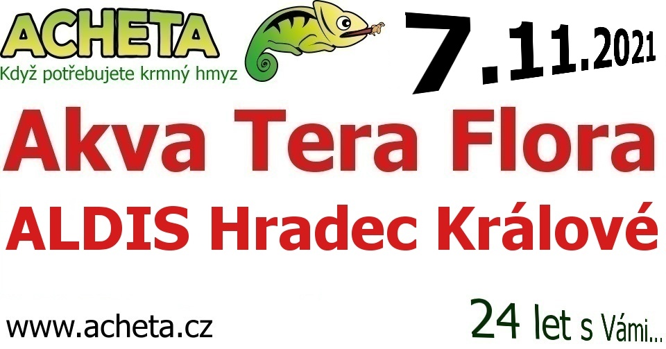 Burza Akva Tera Flora - Hradec Králové ALDIS - 7. listopadu 2021