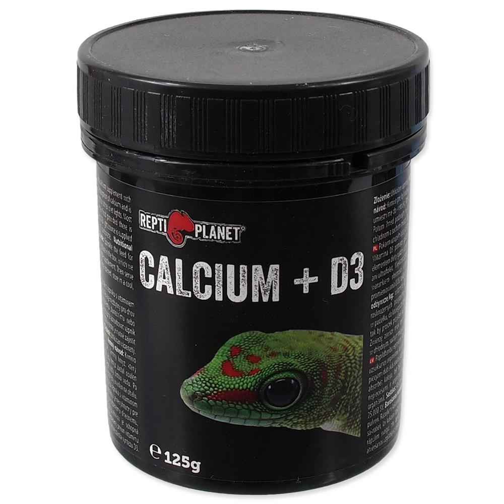 REPTI PLANET krmivo doplňkové Calcium + D3 (125g)