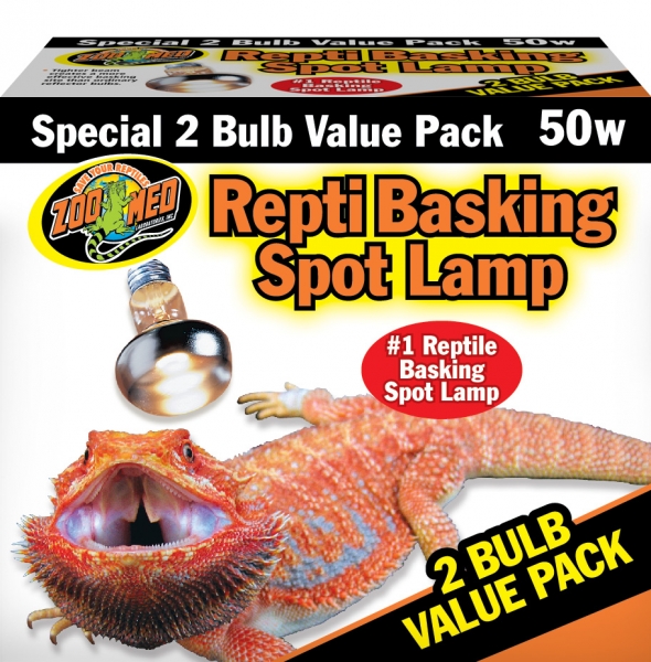 Repti Basking Spot® Lamp DUO PACK sluneční žárovky (2 ks v balení), Repti Basking Spot® Lamp DUO PACK 60W