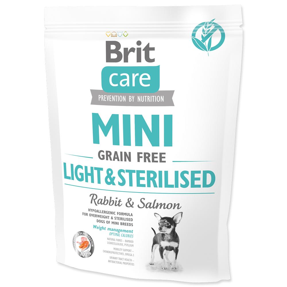 BRIT Care Dog Mini Grain Free Light & Sterilised (400g)